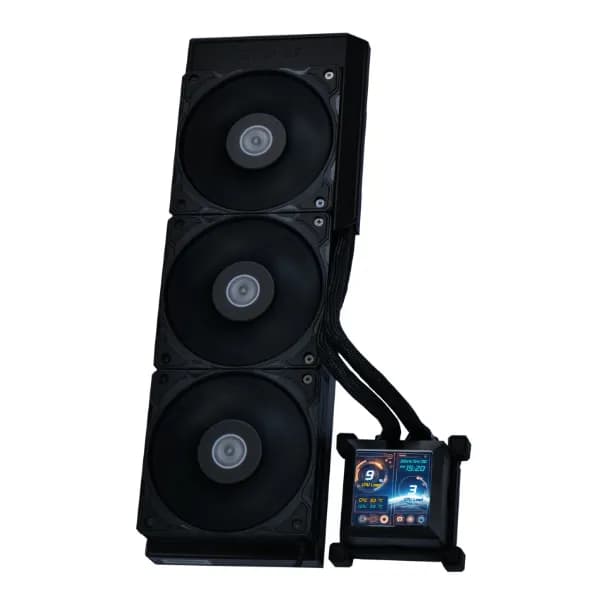 Lian Li HydroShift LCD 360N 360mm ARGB -nestejäähdytin, musta