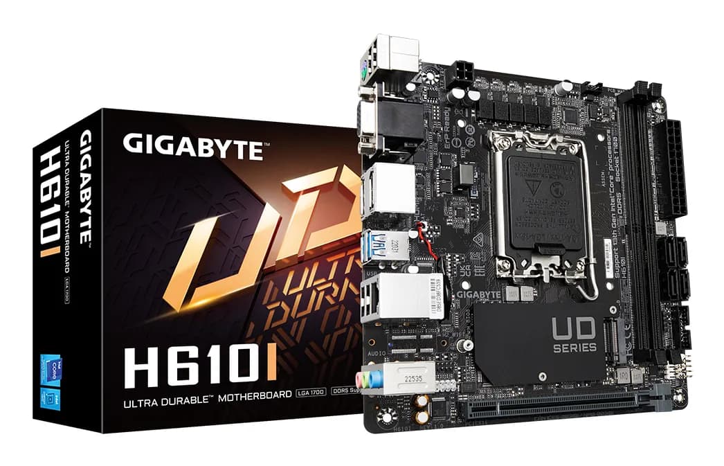 Gigabyte H610I DDR5 LGA1700 Mini-ITX -emolevy