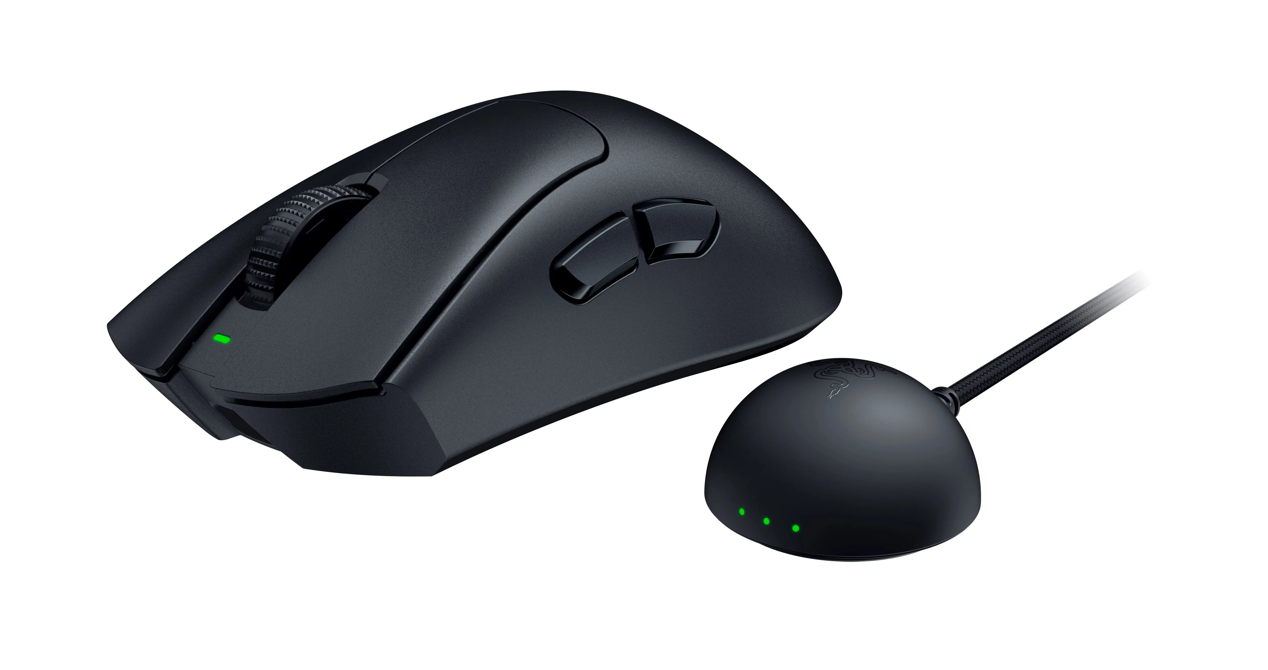 Razer DeathAdder V4 Pro -langaton pelihiiri, musta