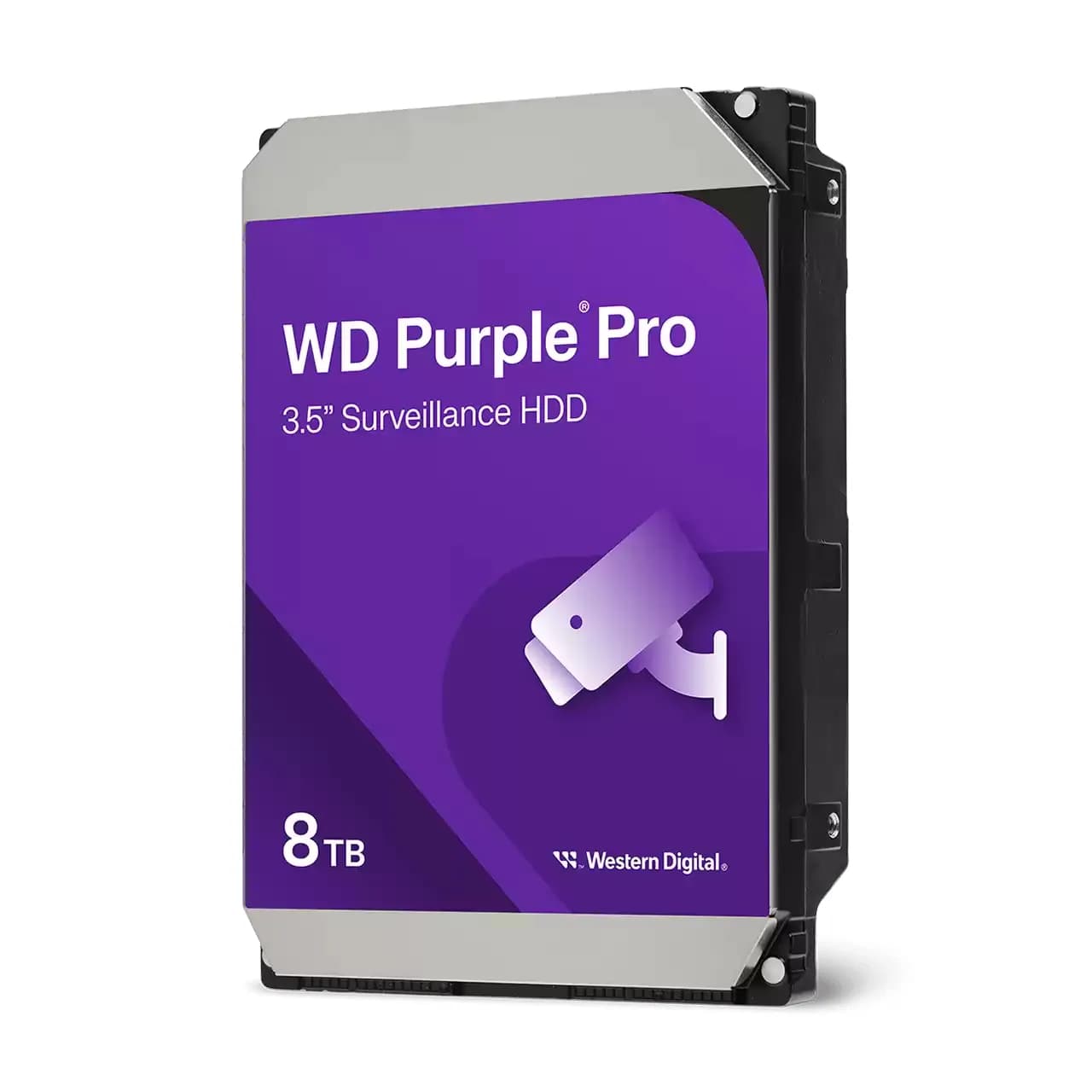 WD Purple Pro 3.5" 8 Tt, 7200 RPM, 256 MB, SATA III -kovalevy (valvontakäyttöön)