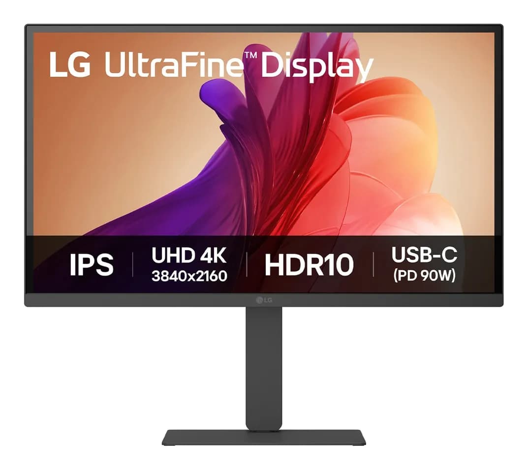 LG 27U730A-B 27" 4K UHD, IPS, HDR -näyttö, USB-C hub