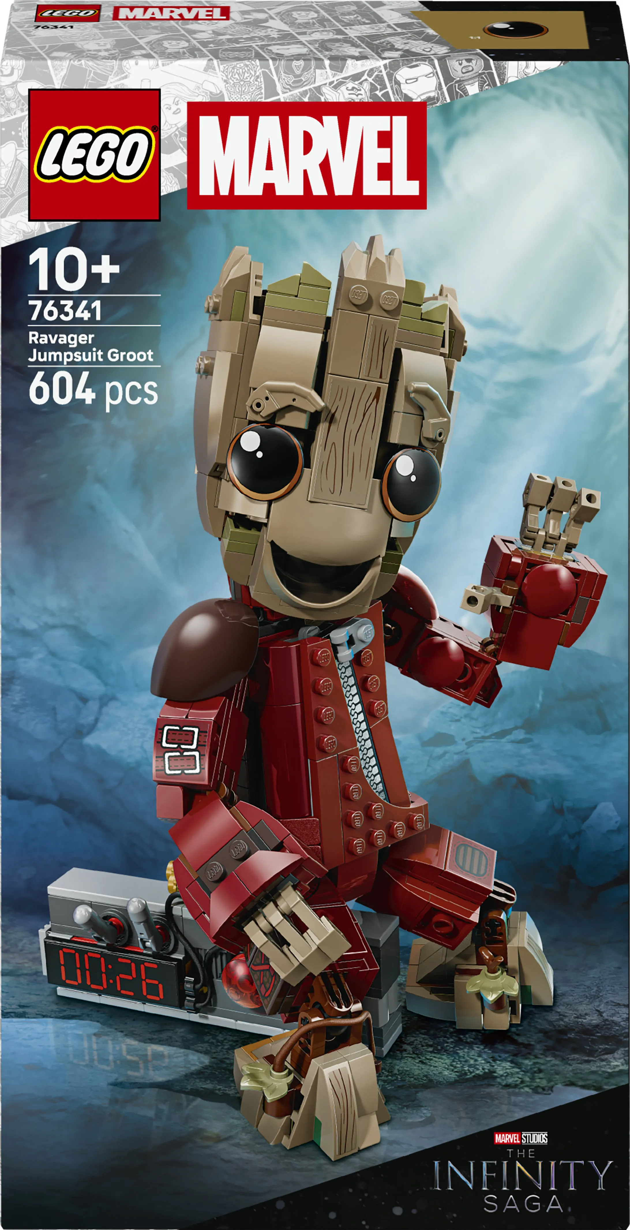 LEGO Marvel Groot Ravager-asussa 76341