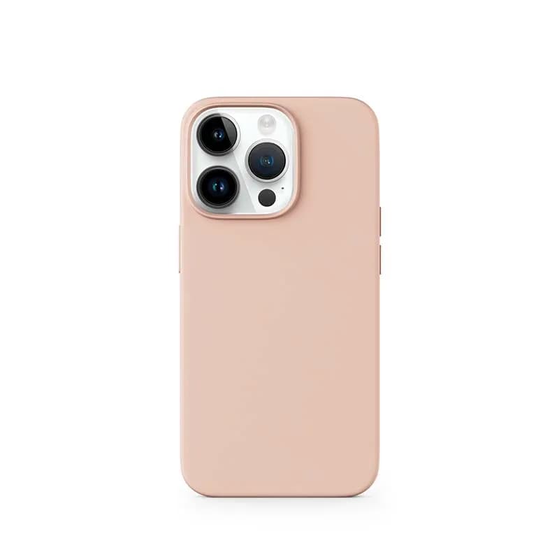 Epico Mag+ Silicone, iPhone 15 Pro Max -suojakuori, Vaaleanpunainen