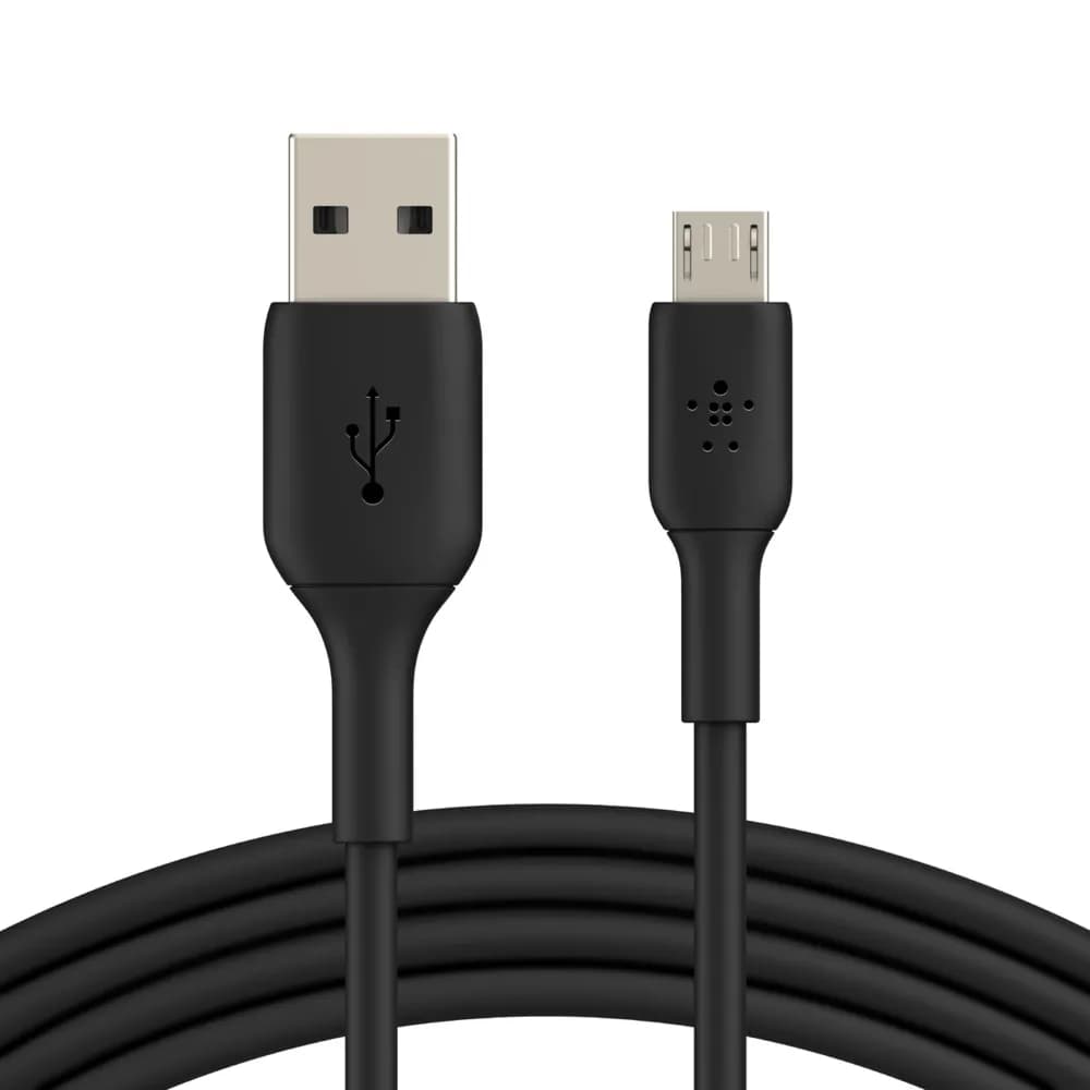 Belkin BoostCharge USB-A – Micro USB -kaapeli, 1 m, musta