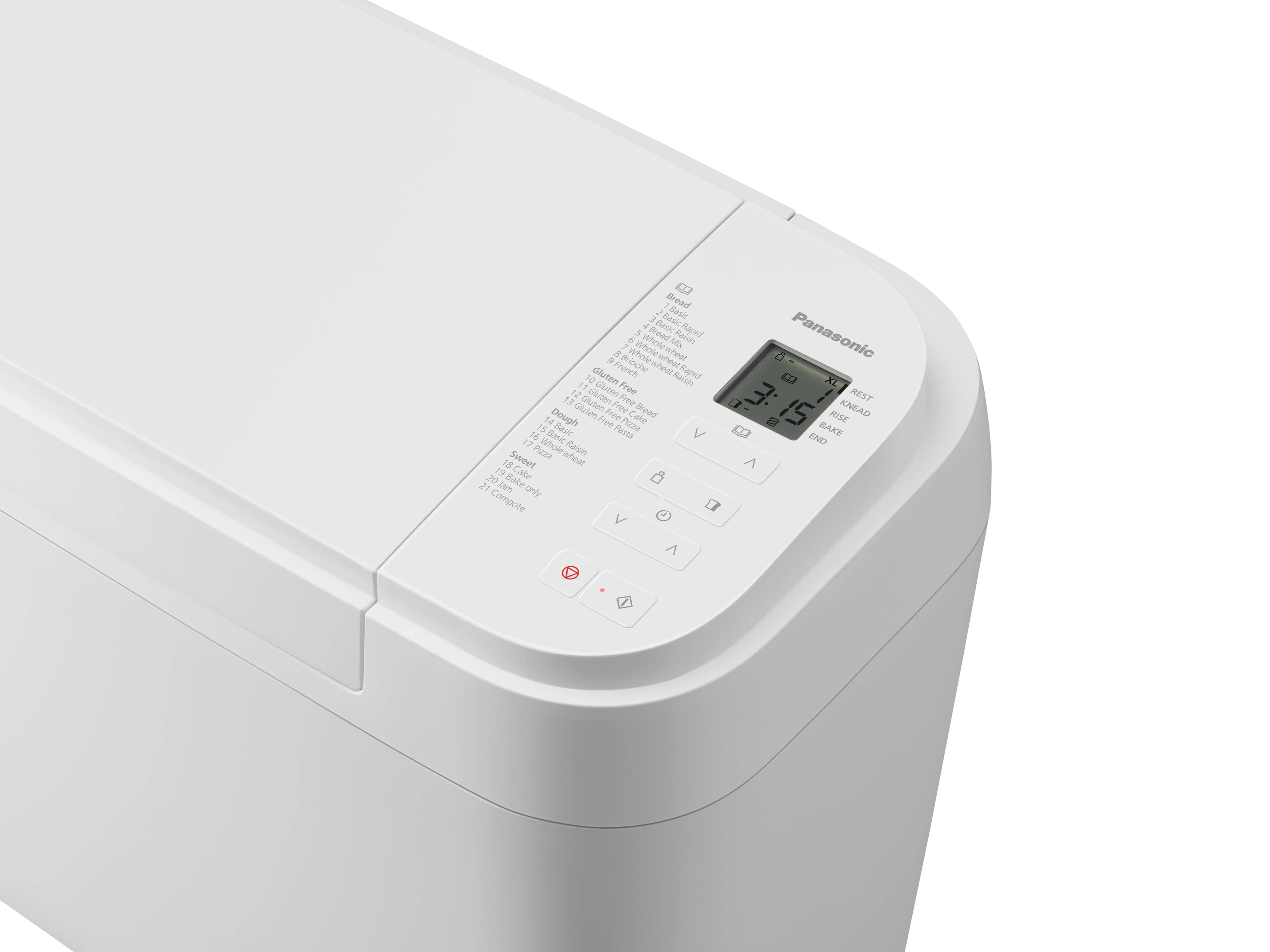 panasonic SD-B2510 -leipäkone, Valkoinen