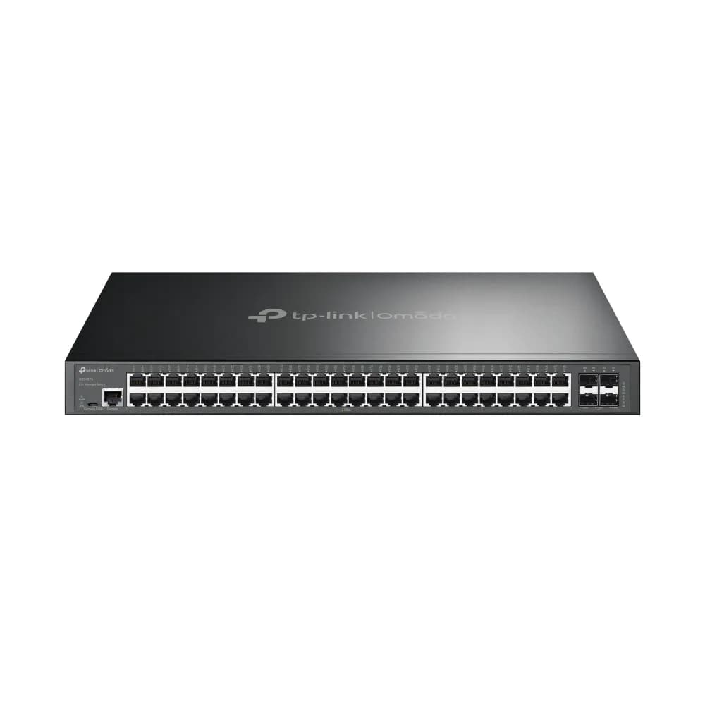 TP-Link Omada SG3452X - Hallinnoitava kytkin, Musta