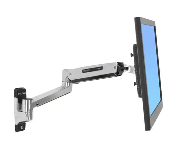 ERGOTRON LX Sit-Stand Wall Mount LCD Arm  Polished
