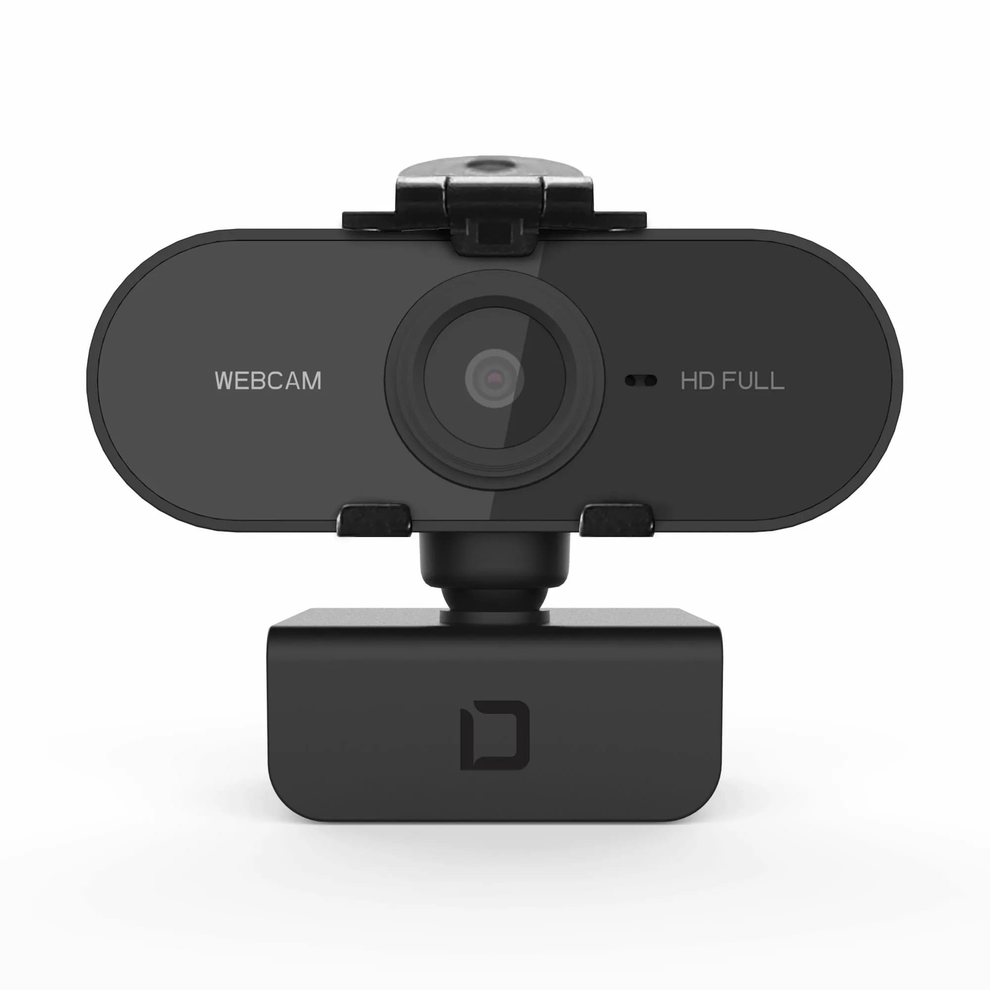 Dicota PRO Plus Full HD 1080p, automaattitarkennus -webkamera, musta