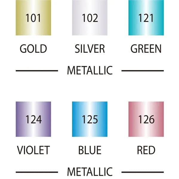 ZIG Calligraphy Metallic 6-set