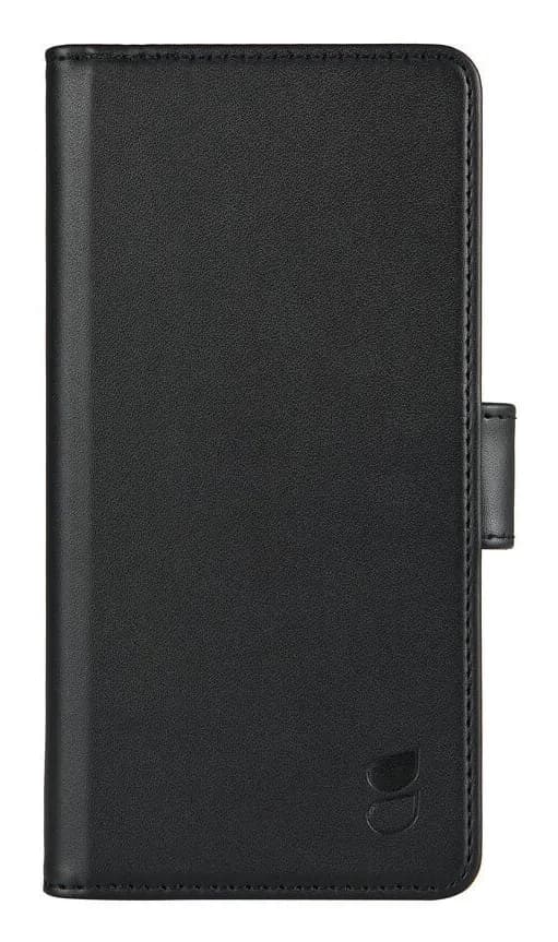 GEAR Samsung S10+ -lompakkokotelo, Musta