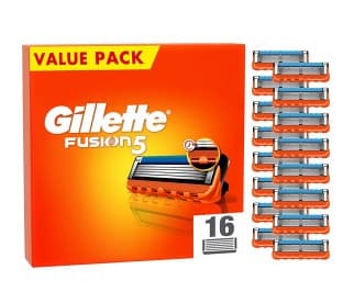 Gillette Fusion5 -vaihtoterät, 16 kpl