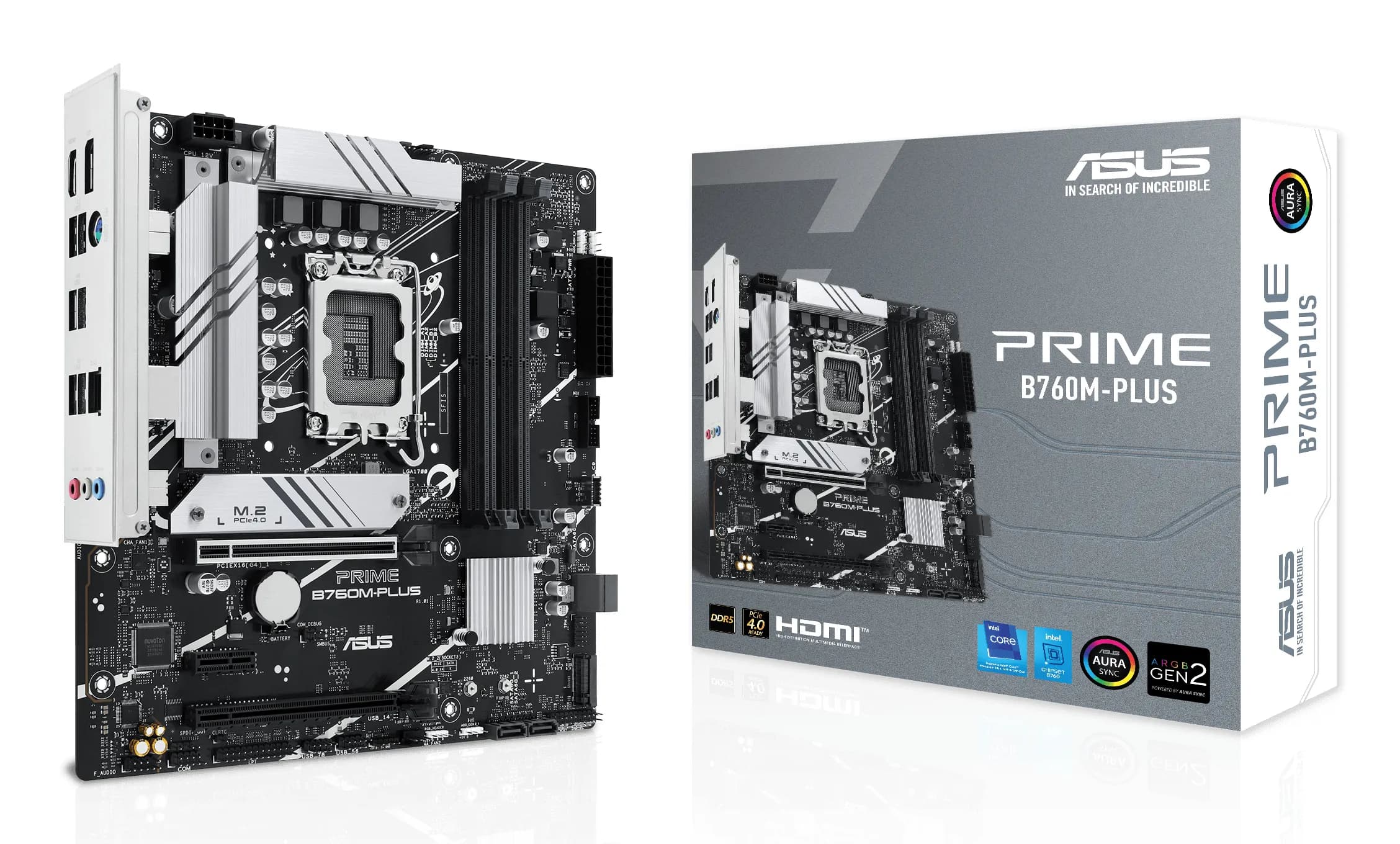 Asus PRIME B760M-PLUS LGA1700 mATX -emolevy