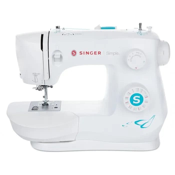 SINGER Simple 3337 -ompelukone, 29 ommelta (Valkoinen)