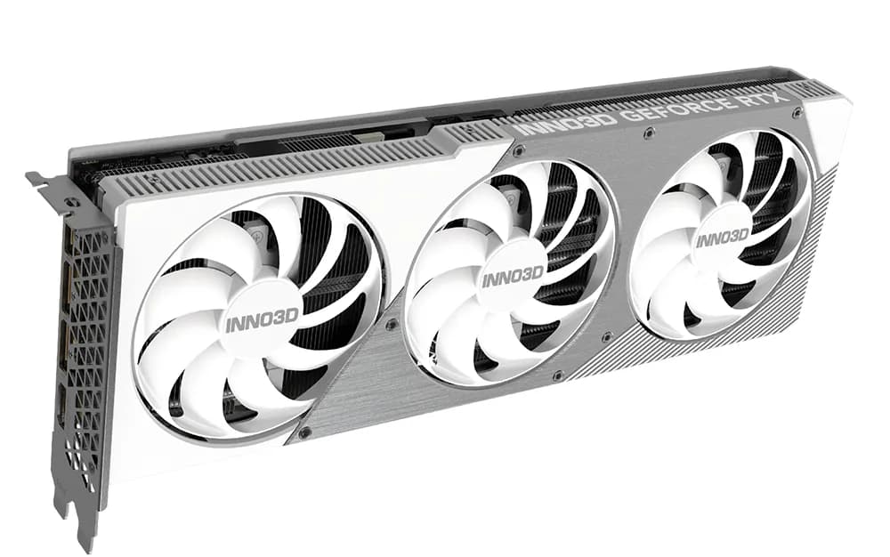 Inno3D GeForce RTX 5070 Ti X3 White 16 Gt OC -näytönohjain