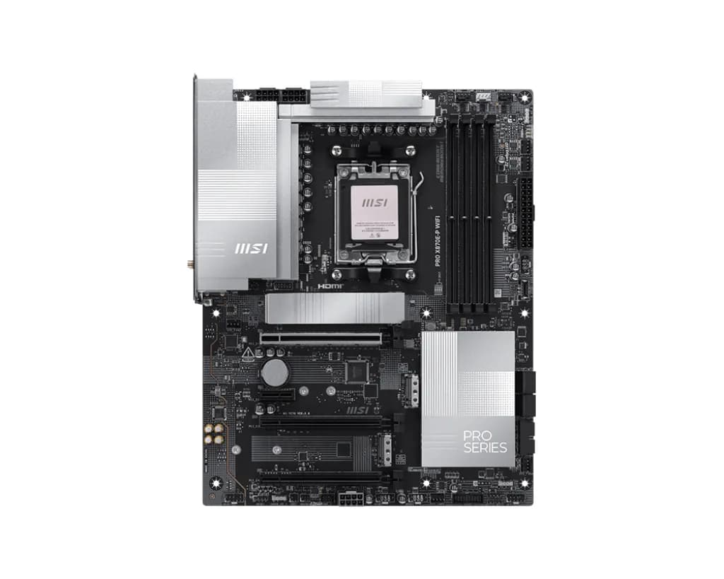 MSI PRO X870E-P WiFi 7 AM5 ATX -emolevy