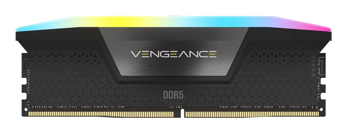 Corsair VENGEANCE RGB 8 Gt (1 x 8 Gt) DDR5 5200 MHz, CL40 -muisti (XMP)