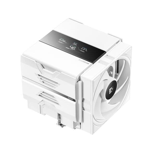 Sudokoo SK620V, 2x120 mm -prosessorijäähdytin, valkoinen