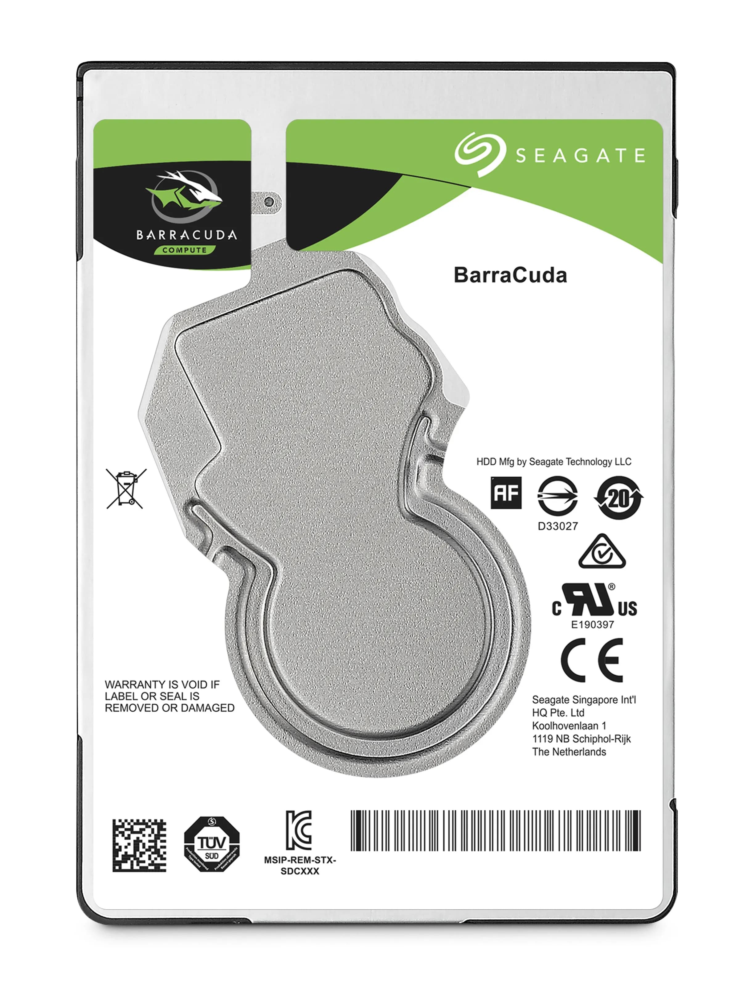 Seagate BarraCuda 2.5" 5 Tt, 5400 RPM, 128 MB, SATA III -kovalevy