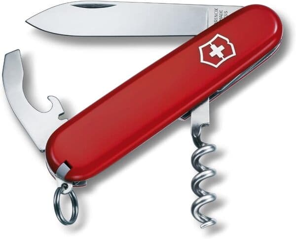Victorinox Waiter -linkkuveitsi, punainen, 84 millimetriä