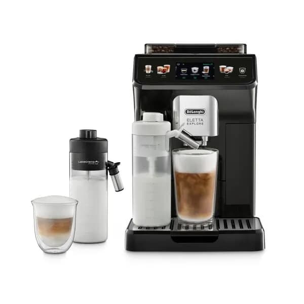 Delonghi Eletta Explore ECAM450.55 -espressokeitin, täysautomaattinen, Harmaa