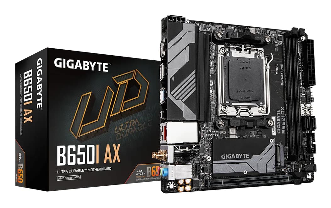 Gigabyte B650I AX WiFi 6E AM5 Mini-ITX -emolevy