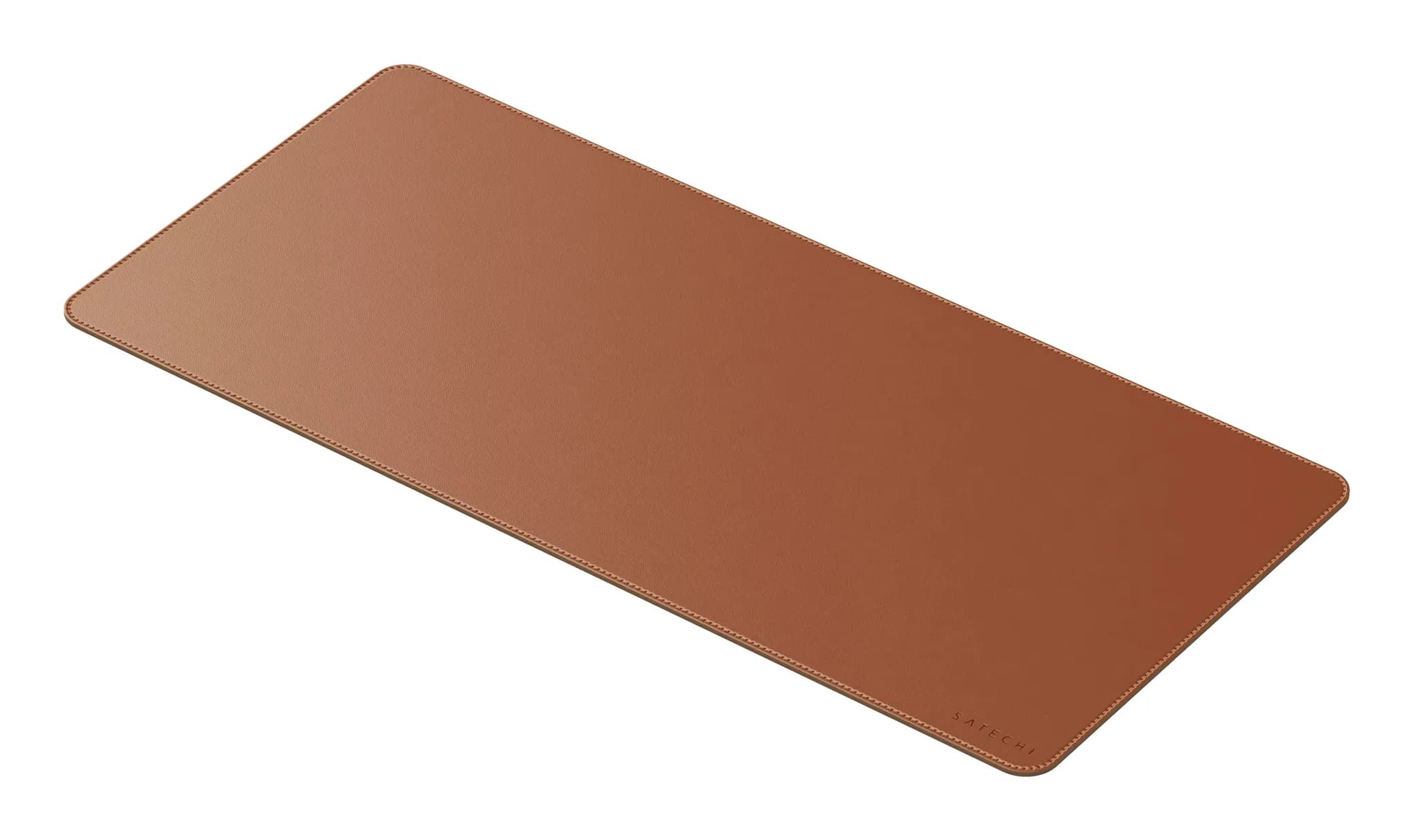 Satechi Vegan-Leather Premium Desk Mat -hiirimatto, 314x680 mm, ruskea