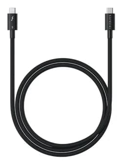 Satechi Thunderbolt 5 Pro -kaapeli, jossa 8K, 1 m, musta