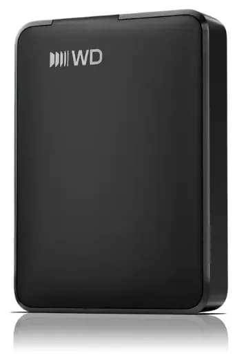 Western Digital WD Elements Portable 6 Tt 2.5" -ulkoinen HDD, musta