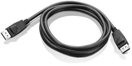 Lenovo DisplayPort-kaapeli, jossa 4K, 1,8 m, musta