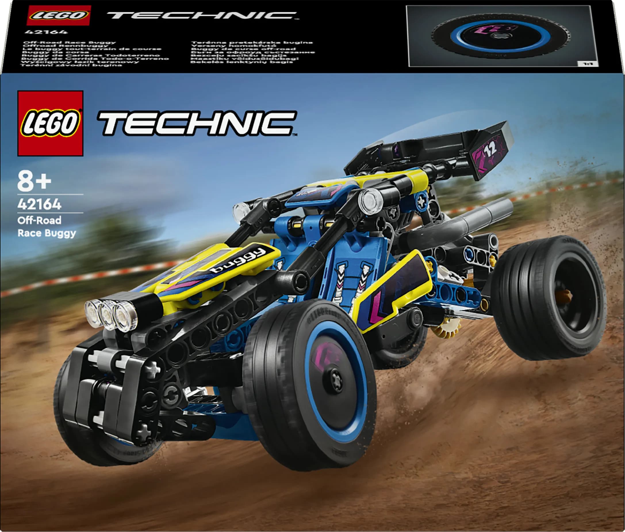 LEGO Technic Maastokirppu kilpa-ajoihin 42164