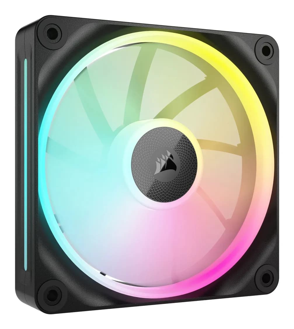 Corsair iCUE LINK LX120 RGB 120 mm PWM -kotelotuuletin, musta
