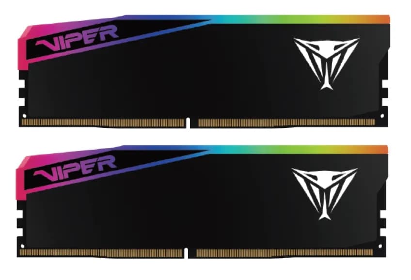 Patriot Viper Elite 5 Ultra RGB 32 Gt (2 x 16 Gt) DDR5 6400 MHz, CL32 -muisti (XMP & EXPO) – PATRIOT