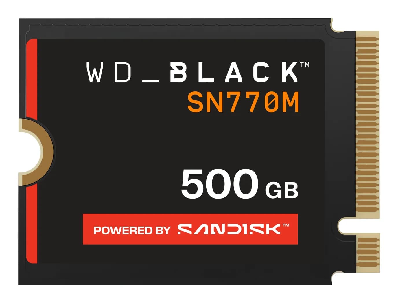 WD_BLACK SN770M 500 Gt M.2 2230 PCIe 4.0 NVMe -SSD-levy