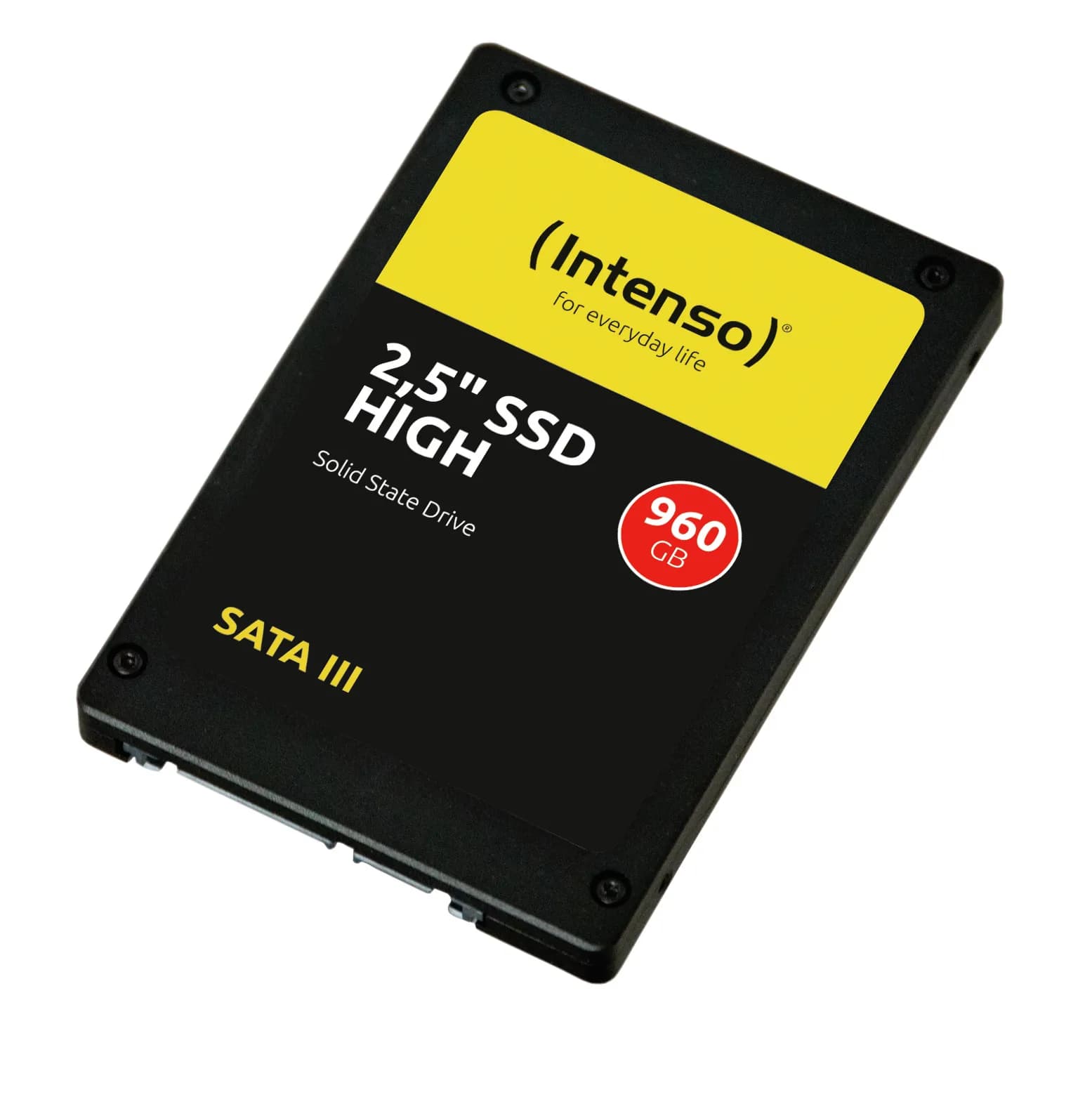 Intenso High Performance 960 Gt 2,5" SATA III -SSD-levy, musta