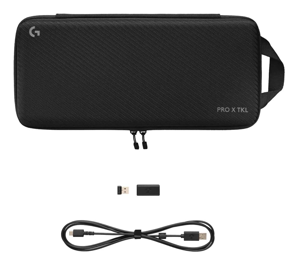 Logitech G PRO X TKL -langaton mekaaninen pelinäppäimistö, GX Red, musta