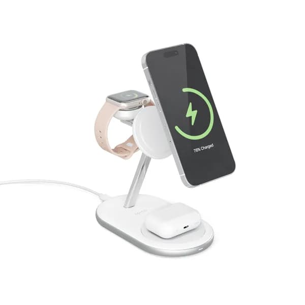 Epico 3in1 MagSafe Charging Stand - white