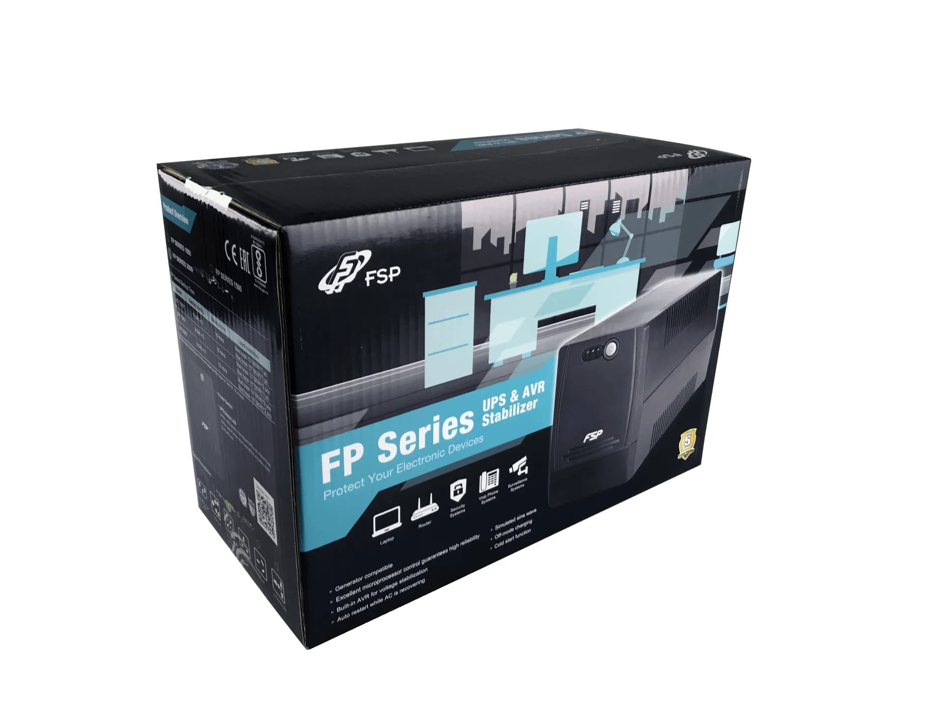 UPS FP 600 600VA/360W 2xSCHUKO