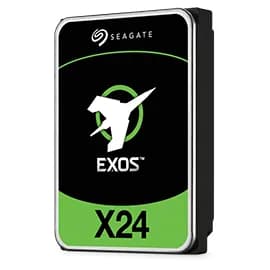 Seagate Exos X24 3.5" 20 Tt, 7200 RPM, 512 MB, SATA III -kovalevy (yrityskäyttöön)