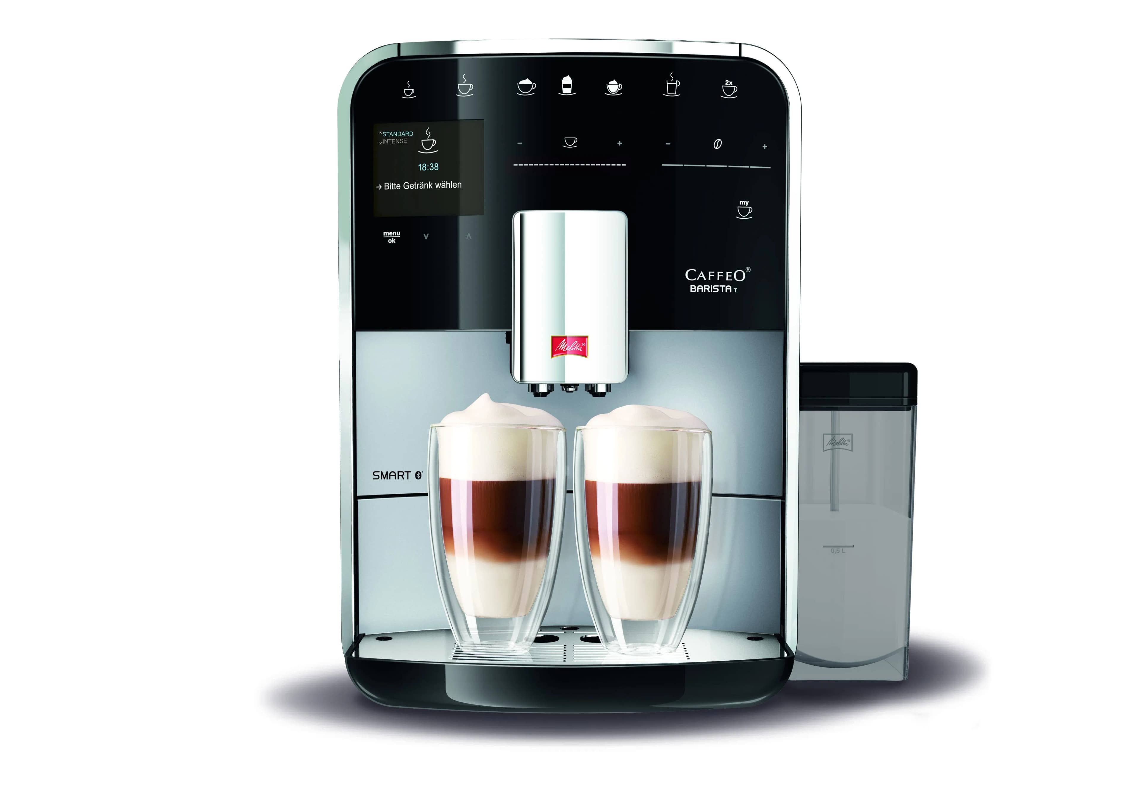 Melitta Barista T Smart F83/0-101 -espressokeitin, Hopea