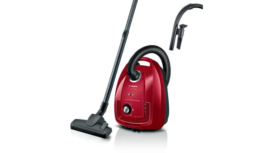 Bosch Serie 4 BGB38RD2 -pölynimuri 4 L 600 W, punainen