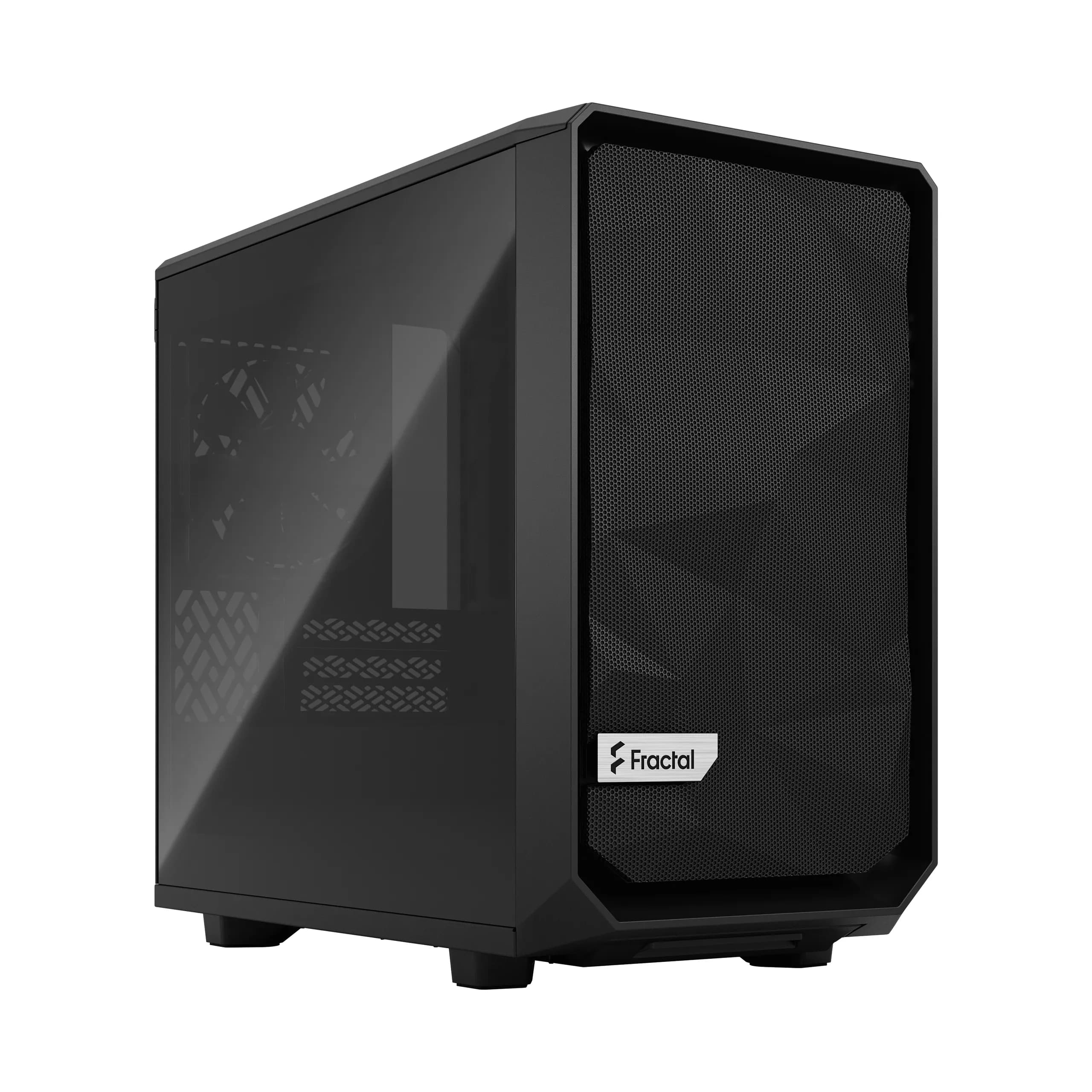Fractal Design Meshify 2 Nano -mini-ITX-kotelo ikkunalla, musta