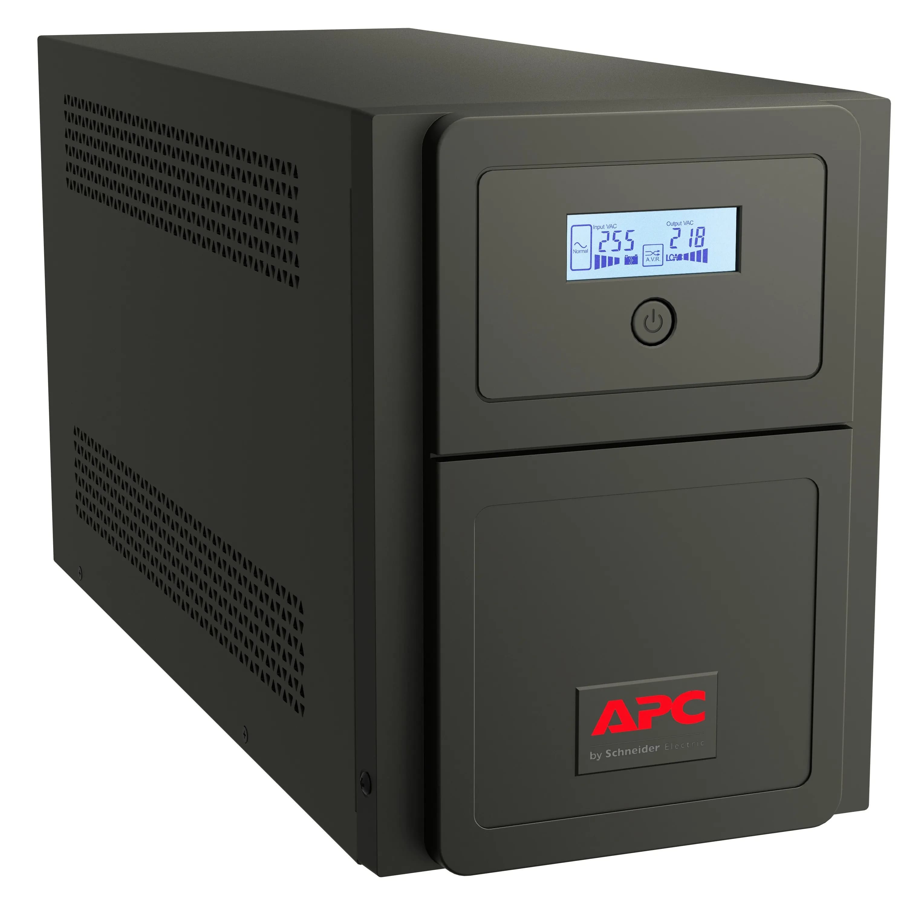 APC Easy UPS SMV SMV750CAI UPS AC 220/230/240V 525Watt 750VA 7Ah USB RS-232 output connectors 6