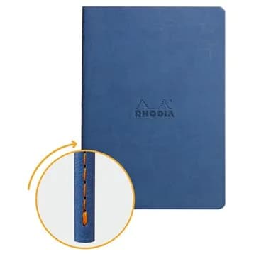 Rhodiarama Sewn spine Sapphire A5 dot