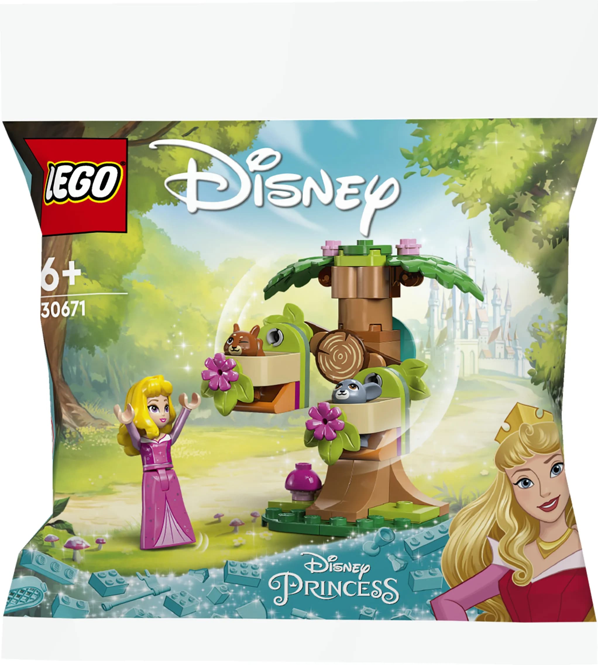 LEGO Disney Ruususen leikkipaikka metsässä 30671