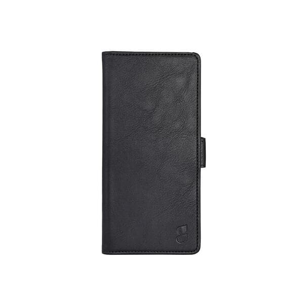 GEAR Wallet, Redmi Note 12 Pro (5G) -lompakkokotelo, Musta