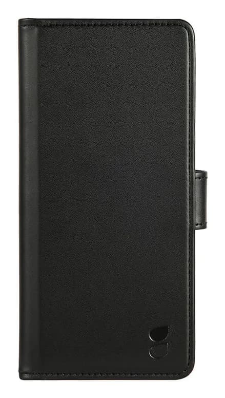 GEAR Wallet, Moto E6 -lompakkokotelo, Musta