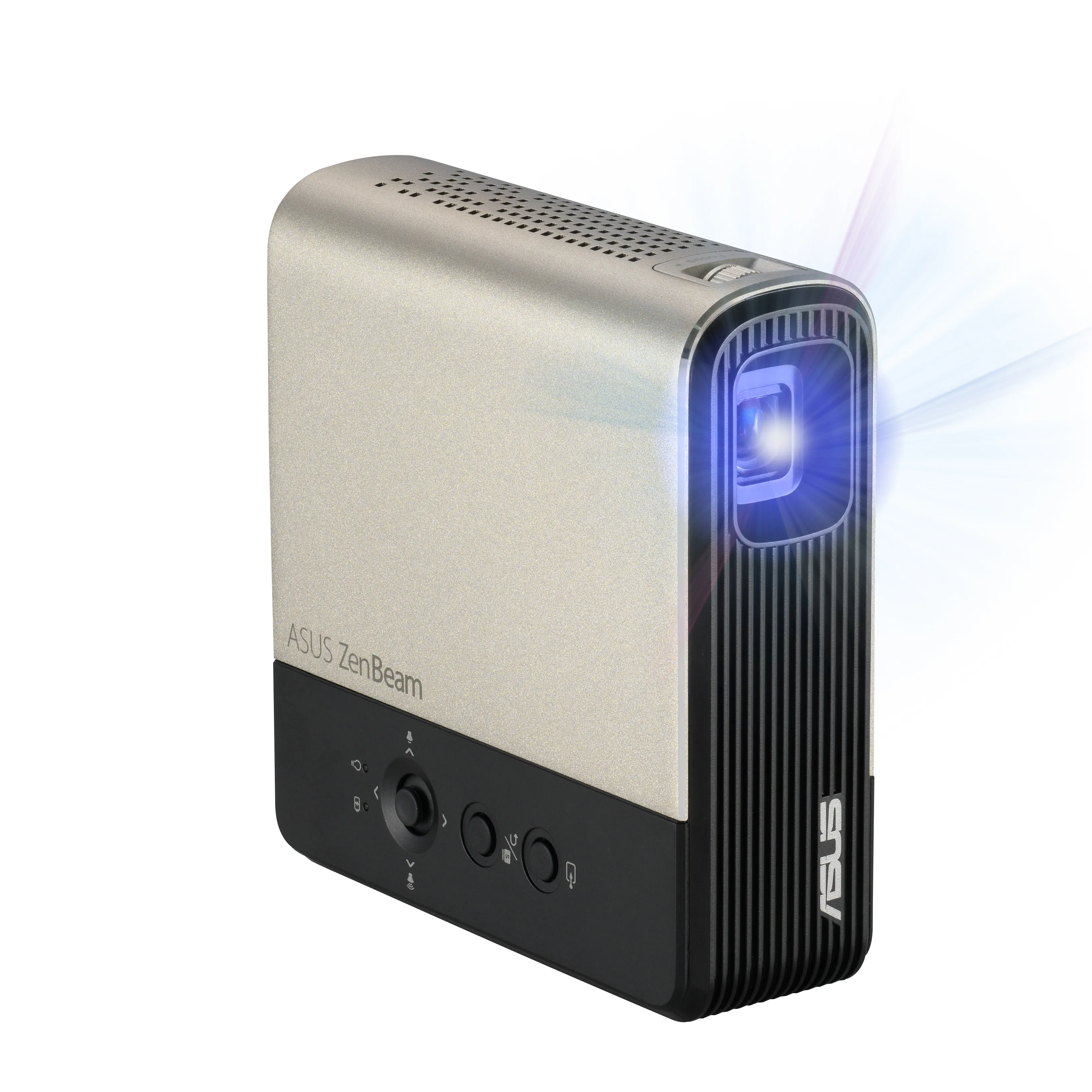 ASUS ZenBeam E2 DLP WVGA 300 ANSI lm -kannettava LED-projektori, kulta
