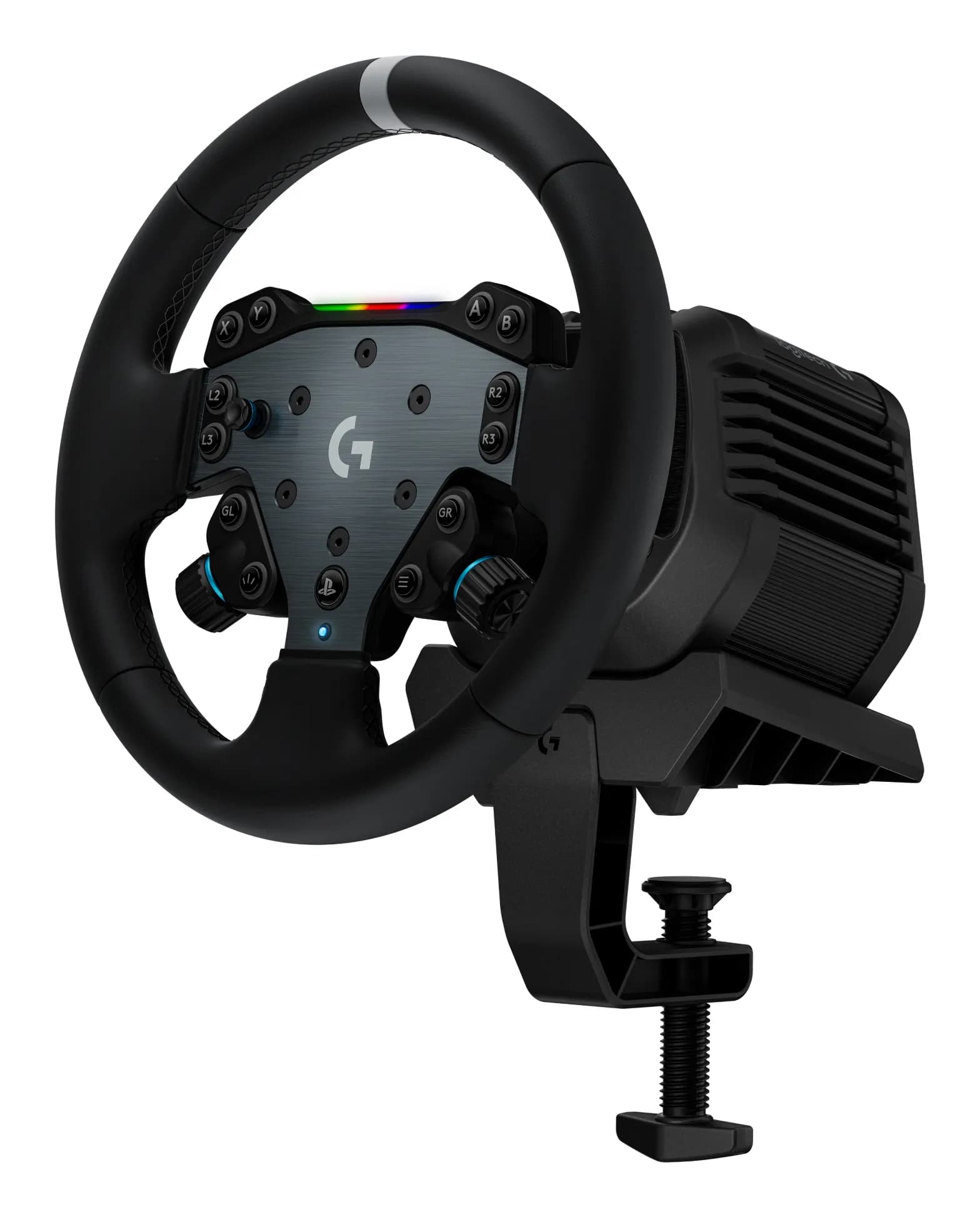 Logitech G RS50 System Direct Drive -rattijärjestelmä (8 N·m) - PC, PlayStation 4 & PlayStation 5 - Musta