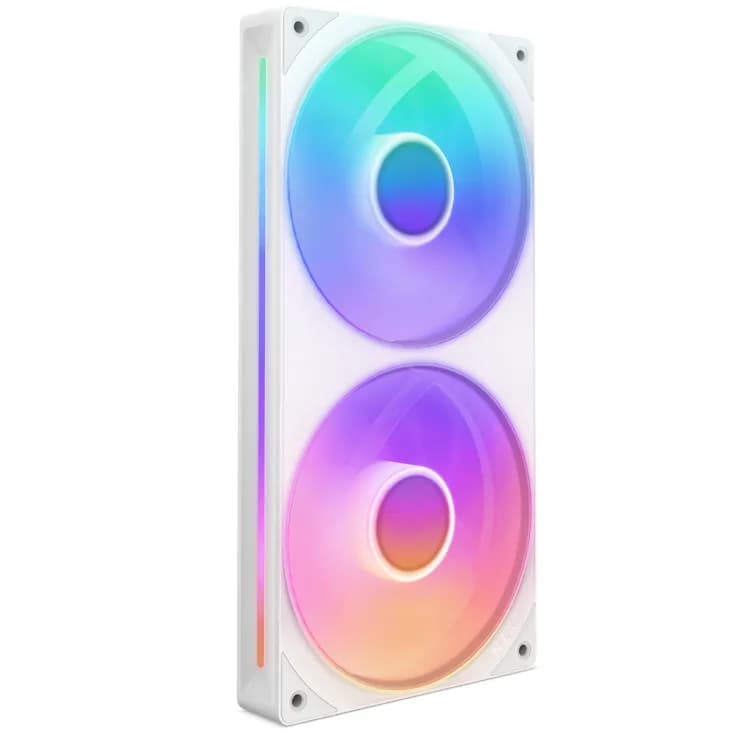 NZXT F240 RGB Core 240 mm Uni-body -kotelotuuletin, valkoinen