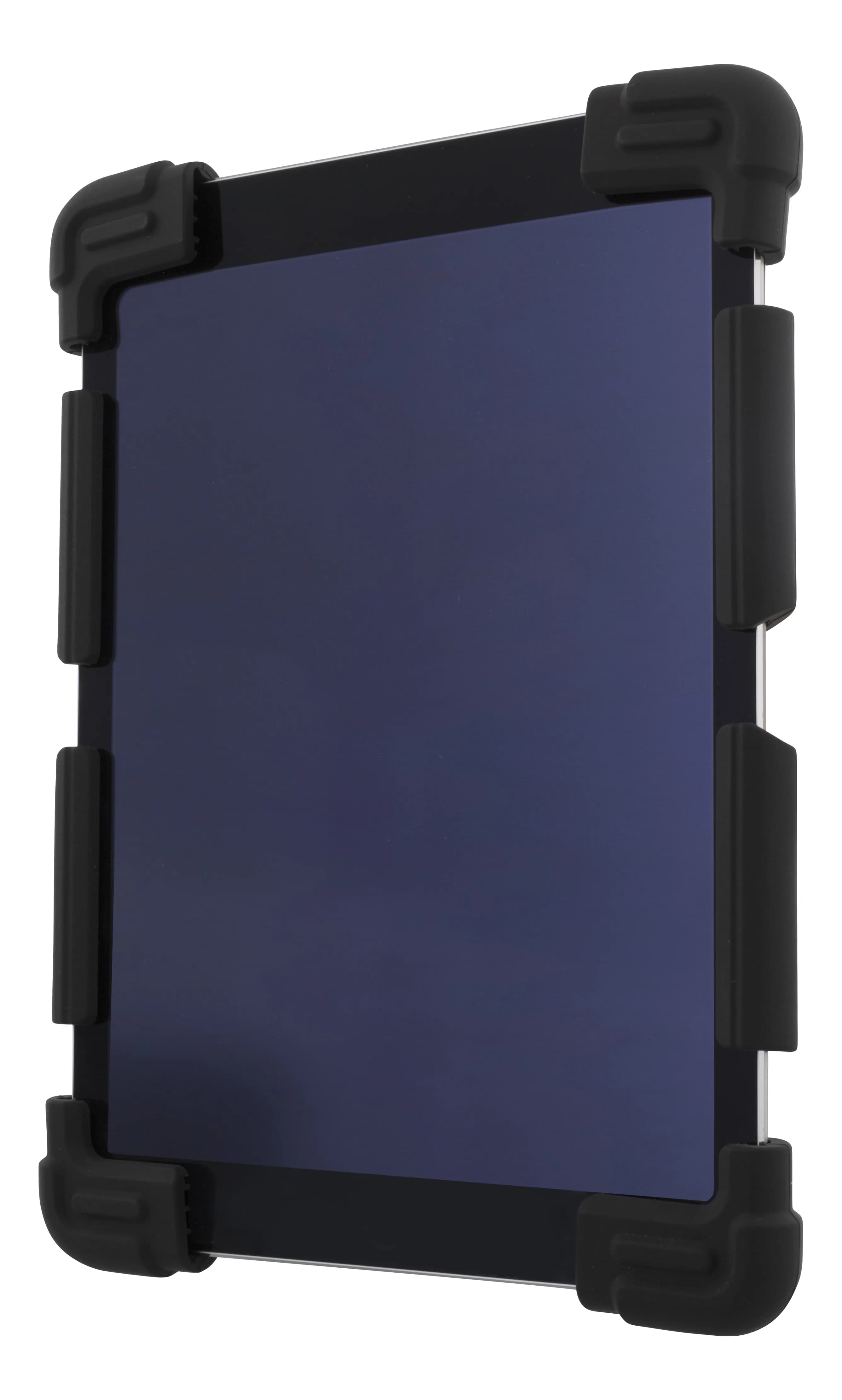 DELTACO skal i silikon för 9-11,6" surfplattor, stativ, svart